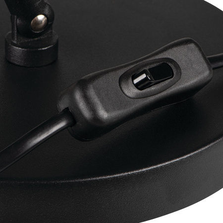 Schreibtischlampe JUSI E27 Schwarz KANLUX