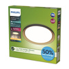 LED Plafond Deckenleuchte 10W 1850lm 2700K SceneSwitch Schwarz Pebblo Ultra Efficient Philips