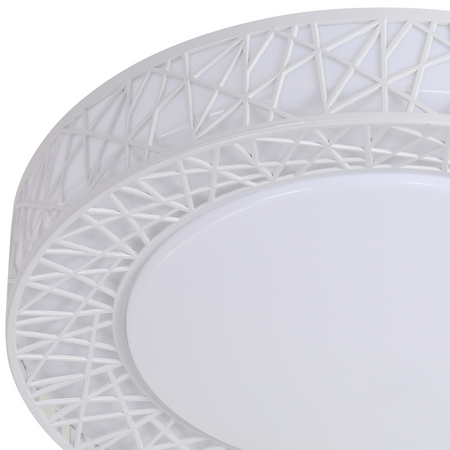 Plafond LED-Deckenleuchte 18W 1850lm 4000K Neutral 120° Weiß Clara Sanico Goldlux