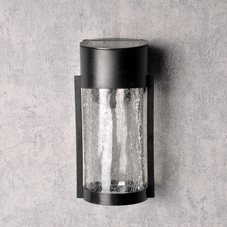 Wandleuchte LED Solar Gartenleuchte 4000K IP44 Dämmerungssensor