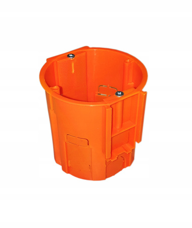 Doppeltiefe Elektro-Einbaudose 1x60 mit PAWBOL-Schrauben