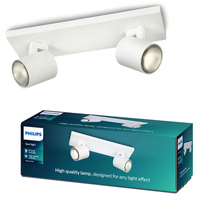 Deckenleuchte LED-Strahler RUNNER BAR 2XGU10Weiß PHILIPS