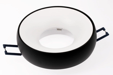 Einbaustrahler GU10, Einbauspot HALOGEN Runde Schwarz COLOSEUM LUMILED