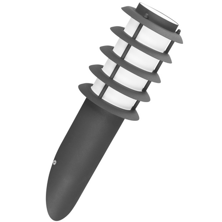 Garten-Wandleuchter LED-Fassadenleuchte E27 SERENA grau 40cm GOLDLUX (Polux)