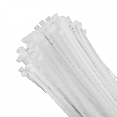 Kabelbinder 7,6x500 mm Weiß TRACKS Zipper Ties OK-76500W .MORE 50 Stk.