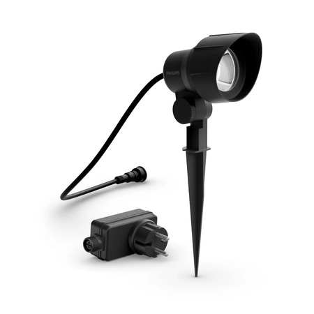 Outdoor-LED-Gartenleuchte SPOT Pack GardenLink 6W 12V 2700K IP44 + Kabel bewegliche Einbauleuchte PHILIPS