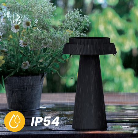 Solar Garten LED Stehende Dekorative Tischlampe 1800-3000K USB-C 3 Farben