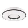 Plafond LED-Deckenleuchte 18W 1850lm 4000K Neutral 120° Weiß Schwarz IP44 Detroit Sanico Goldlux