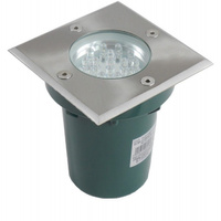 Bodenaufbauleuchte Leda ST 5024 B quadratisch 1W 86lm 3000K IP67 Su-Ma