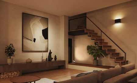 LED-Wandleuchte für den Außen- und Innenbereich 10.2W 1020lm IP44 Dymera Philips