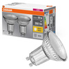2x LED PAR16 Reflektor GU10 4.3W = 50W 350lm 2700K Warm 36° BASE Osram