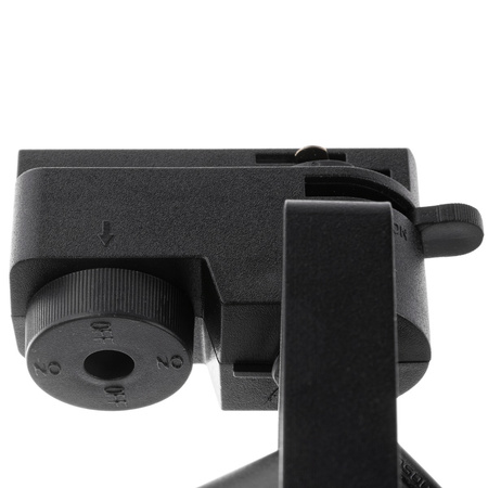 Beleuchtung Stromschienen Kit 1.5m +3x LED Stromschienen Reflektor Lampe GU10 Schwarz Matt