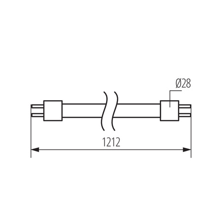 LED-Leuchtstoffröhre IQ-LED EX T8 G13 12W 2520lm 4000K 121.2cm Neutral KANLUX