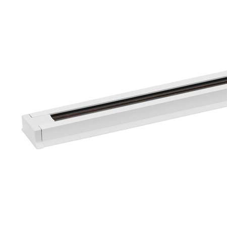 Stromschiene weiße Dreiphasen-Aluminiumschiene für Stromschienenstrahler 200 cm