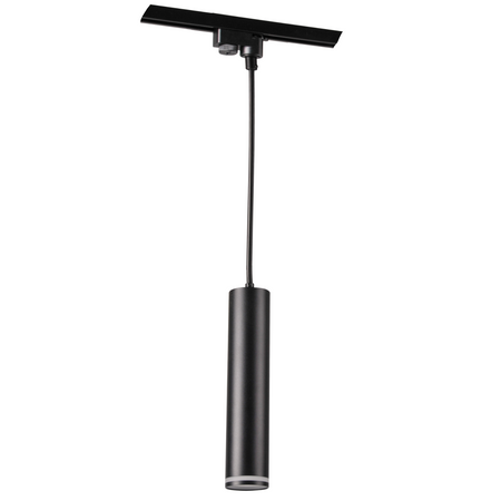 Stromschienen-Kit 1-Phasen-Schiene + 3x GU10 Reflektor Schwarz PARIS Sanico Goldlux