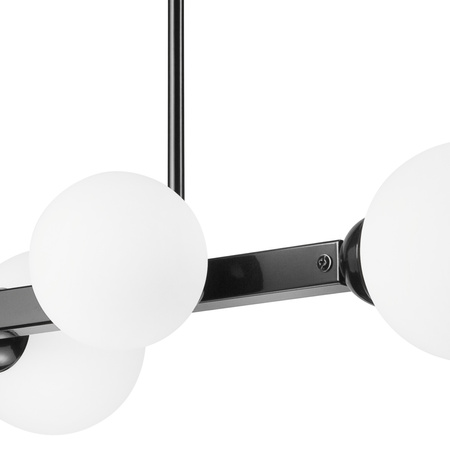 ASTRO Deckenleuchte 4xG9 Glasschirme Kugeln Schwarz LM-4.161 Lamkur