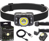 Wiederaufladbare LED-Stirnlampe mit Bewegungssensor XTE 5W + COB 10W VA0025 VAYOX