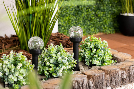 LED Solar Gartenlampe Drive 5500-6000K IP44 33cm Dämmerungssensor