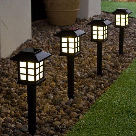 LANTERN DOMEK 4000K LED-Solar-Gartenlampe neutral