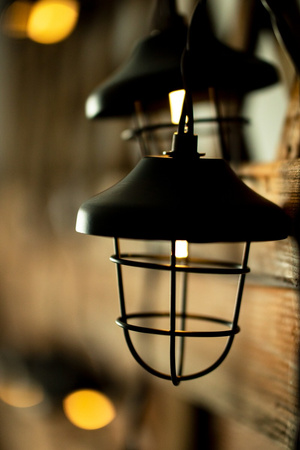 SOLAR GIRLAND 10x Metalllaterne 4,5m Garten dekorativ 3000K warm