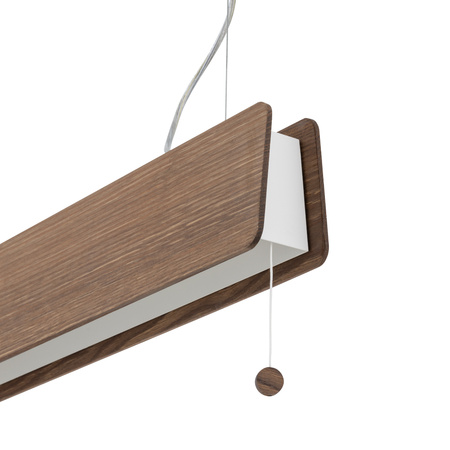 OSLO Hängelampe 7522 Nowodvorski Holz LED TUBE T8 Decke Hängend 3000K Warm 98 cm Skandinavisch