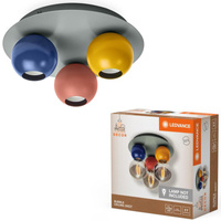 Dekorative E27-Deckenleuchte mit mehrfarbigem Dekor Ledvance Deckenleuchte