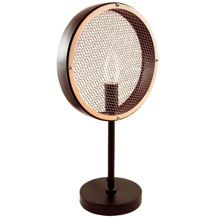 ARETE E14 Schwarz-Goldene Tischleuchte GOLDLUX (Polux)