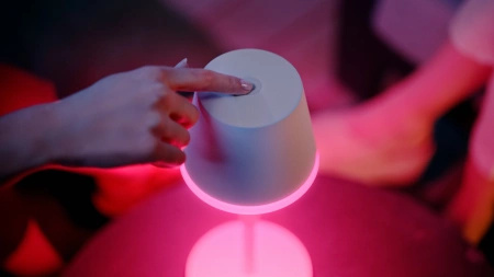 GO PORTBALE LED-Tischlampe Schwarz EU/UK 6W CCT RGB PHILIPS HUE Bluetooth Zigbee