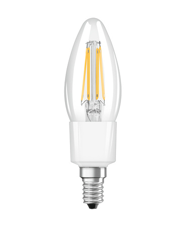 E14 B35 LED Leuchtmittel 4W = 40W 2700K Warm 470lm 300° LEDVANCE SMART+ WIFI Filament Dimmbar