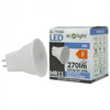 LED-Reflektor-Lampe MR11 3W 270lm 6500K Kalt 12V Ecolight