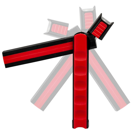 Wiederaufladbare Werkstatt-Taschenlampe Klappbarer Magnet COB + LED VA0101 Vayox