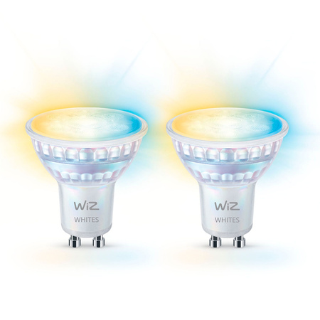 LED Lampen 2x GU10 4.7W = 50W 2700-6500K 36° SMART WiFi/Bluetooth WiZ
