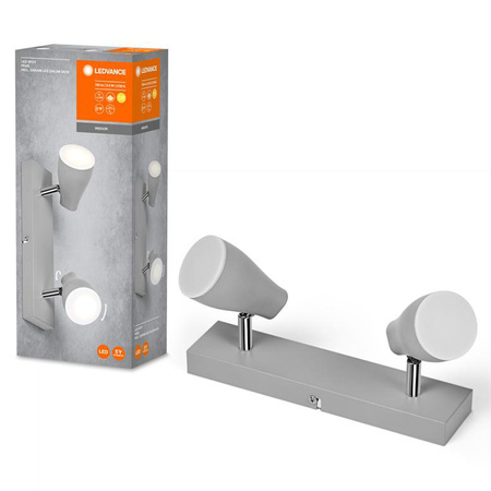 LED Spot Einstellbare Deckenleuchte 8.6W 420lm 3000K Warm Grey Spot Ledvance