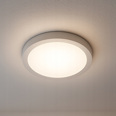 LED-Panel Deckenleuchte 12W 960lm 4000K neutralweiße Anbauleuchte Rund weiß Proma Masterled