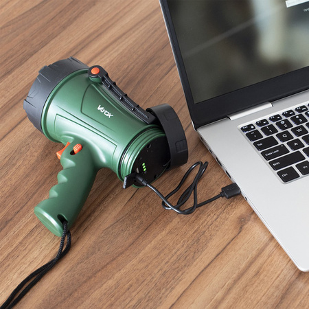 Vayox LED-Suchscheinwerfer wiederaufladbar Werkstatt-Taschenlampe USB 15W 1200lm IP68 Campinglampe VA0041