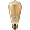 Edison LED Lampen E27 ST64 3,1 W = 25 W, 250 lm, 1800 K, warmes Filament, bernsteinfarben, PHILIPS
