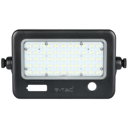 LED Fluter 10W 4000K IP65 + USB-Solarpanel IP65 VT-788-10 V-TAC