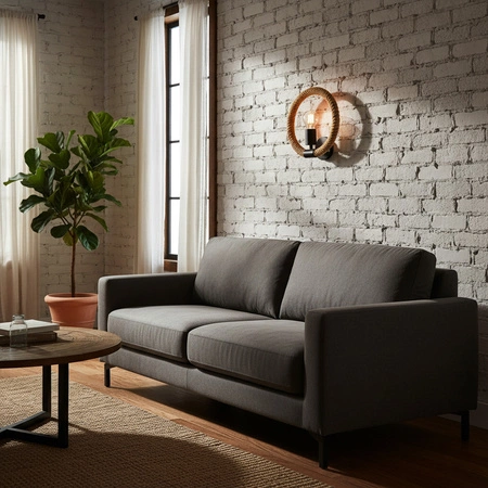 ROPE LINE Loft Arthur Wandleuchte E27 - GOLDLUX (Polux)