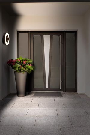 LED-Gartendeckenleuchte 22W 3000K Warm IP44 SMART+ mit WLAN-Kamera mit Bewegungs- und Dämmerungssensor dimmbar LEDVANCE