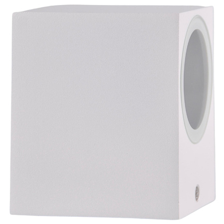 Garten-Wandleuchte mit LED 1x GU10 BOSTON GOLDLUX (Polux) ALUMINIUM Weiß