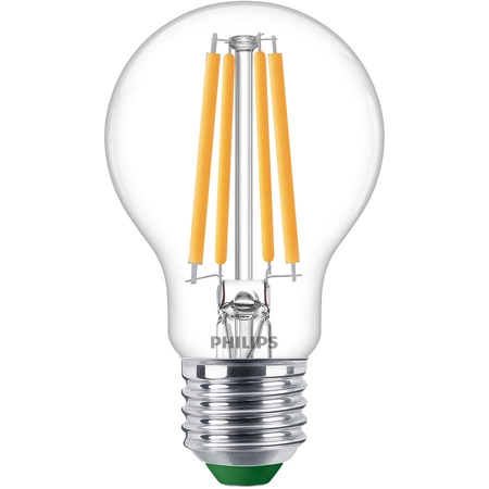 E27 A60 LED Lampen 4W = 60W 840lm 2700K Warmfilament PHILIPS Ultra Efficient