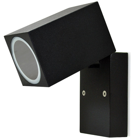 LED-Gartenwandleuchte GU10 BOSTON GOLDLUX (Polux) BEWEGLICH SCHWARZ