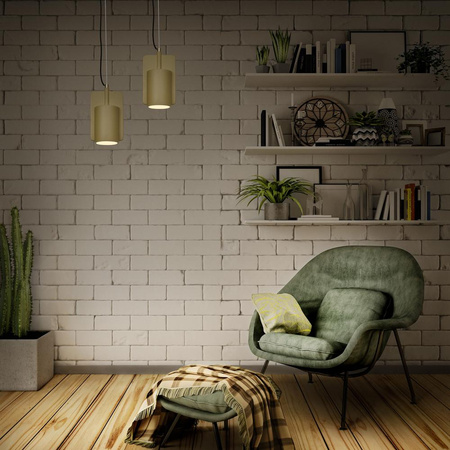 Dekorative Decke Pendelleuchte E27 Überhang Gold Dekor Ledvance