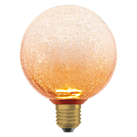 LED-Lampe E27 Frost Ball 3.5W 300lm 2700K Warm Dekorativ Orange Osram