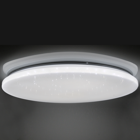 Plafond LED-Deckenleuchte 100W 11200lm CCT 115° Weiß Dimmbar Pilot Pirius Sanico Goldlux