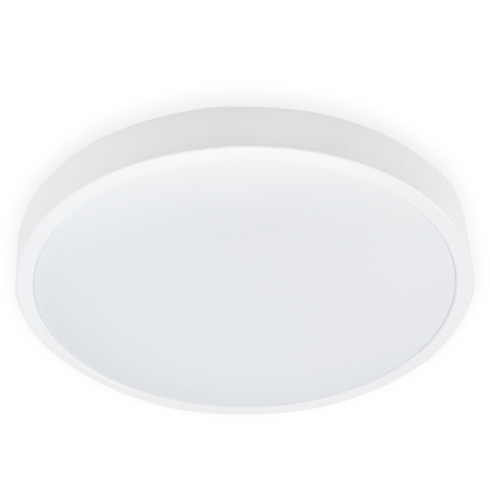 LED-Deckenleuchte Deckenaufbauleuchten Bad Aufbaulampe 12W 4000K IP44 ZOE Schwarz 30cm