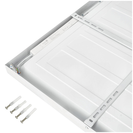 LED-Oberflächenpanel 36W 4320lm 4000K 120° Neutral Coffer Weiß 60x60cm Brisbane Kobi