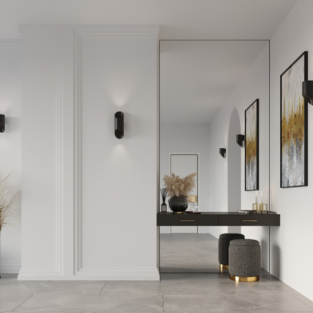 Wandleuchte PENNE 30 G9 Up-Down Minimalist Schwarz SOLLUX