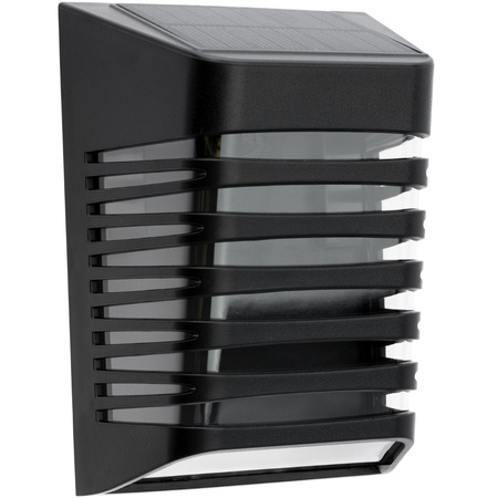 Solar LED Wandleuchte mit Dämmerungssensor 4000K IP64