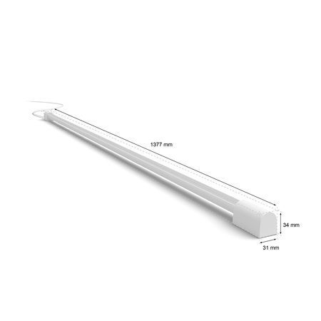 LED Play Tube Linear Weiß GRADIENT EU/UK 20W CCT RGB PHILIPS HUE Schreibtischlampe